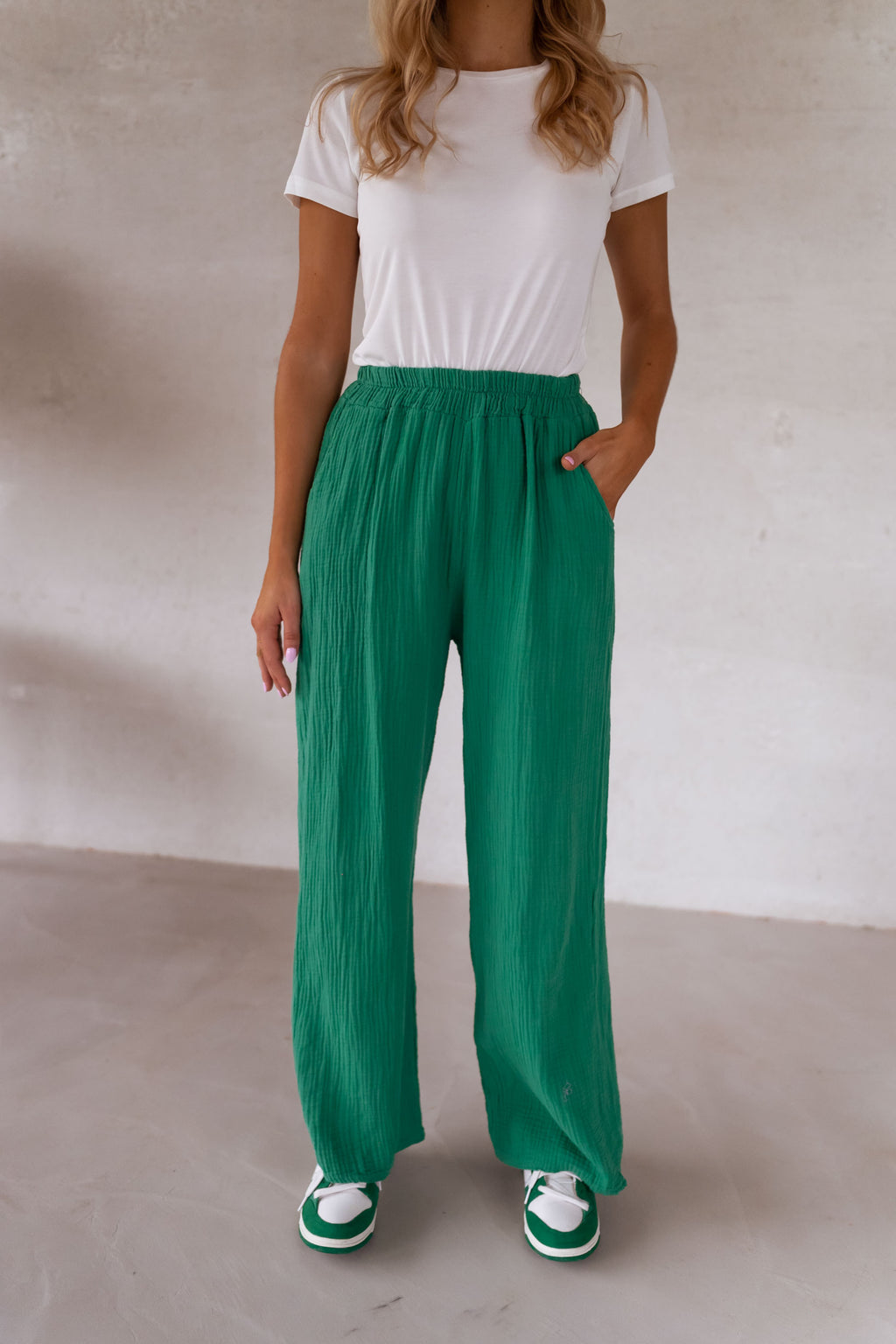 Pants Sacha - green