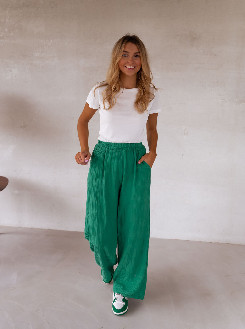 Pants Sacha - green