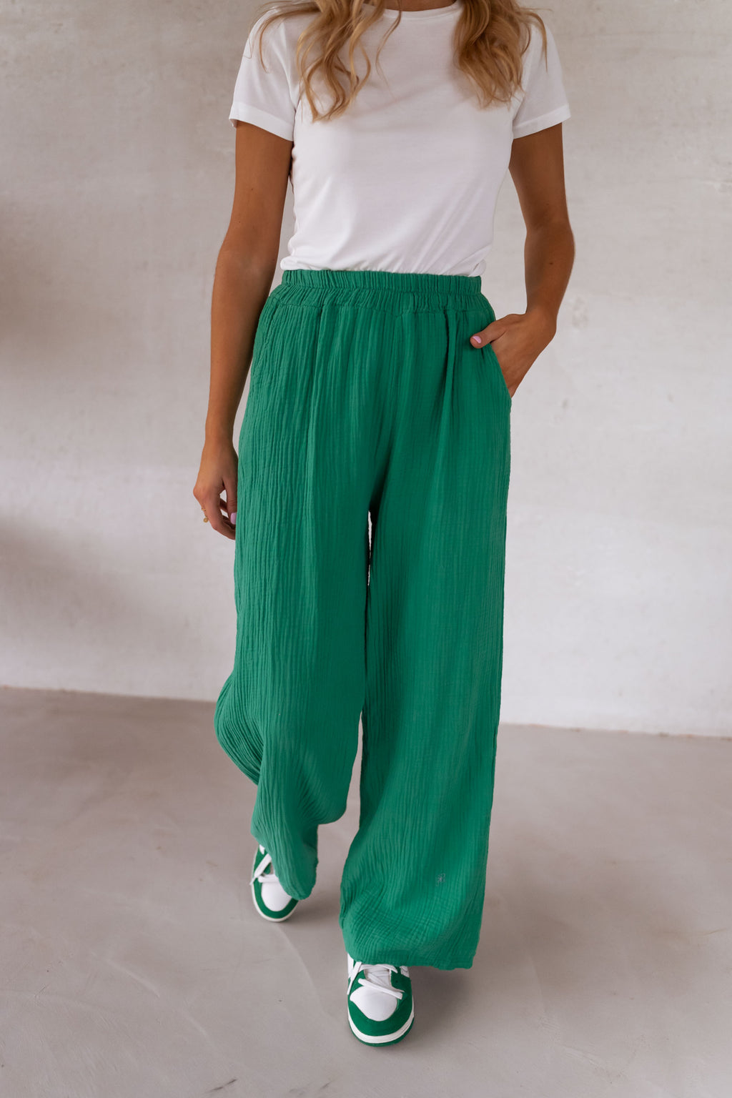 Pants Sacha - green