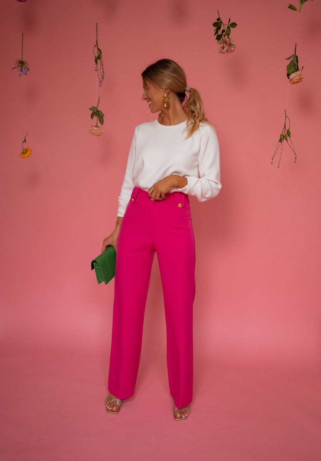 Pantalon Soléa - rose