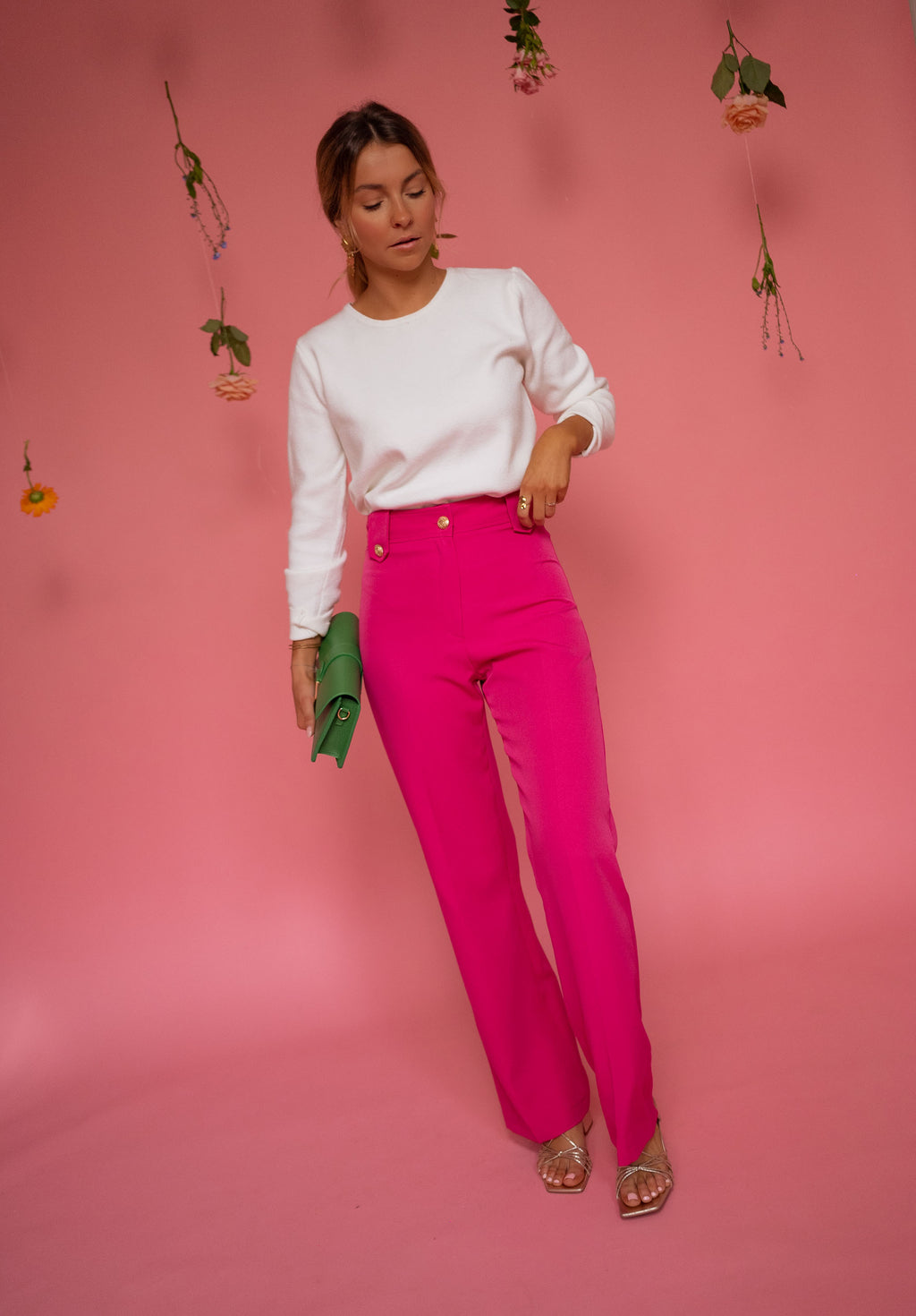 Pantalon Soléa - rose