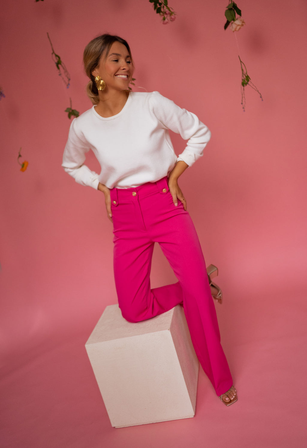 Pantalon Soléa - rose