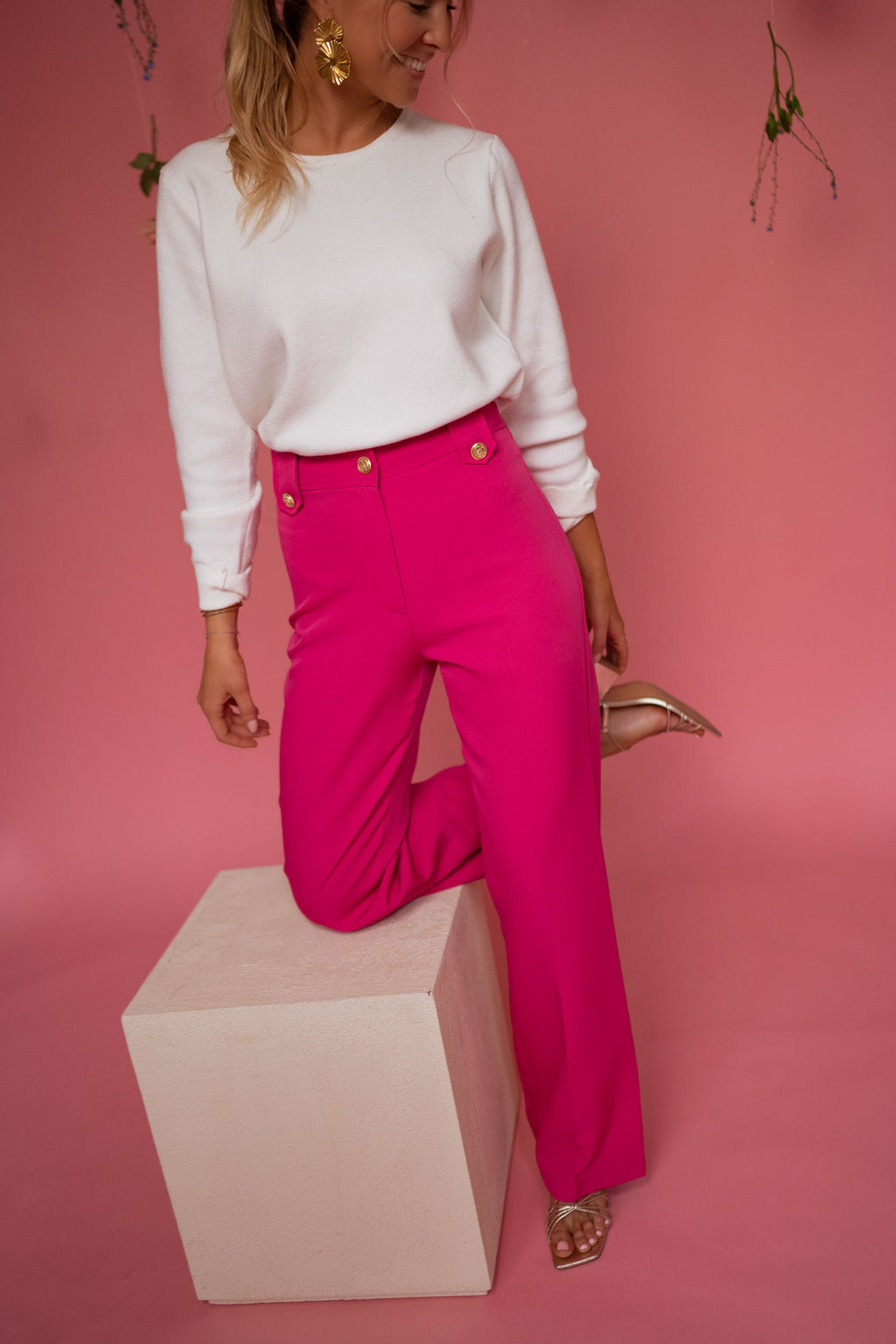 Pantalon Soléa - rose