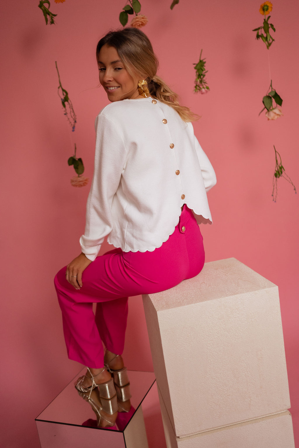 Pantalon Soléa - rose