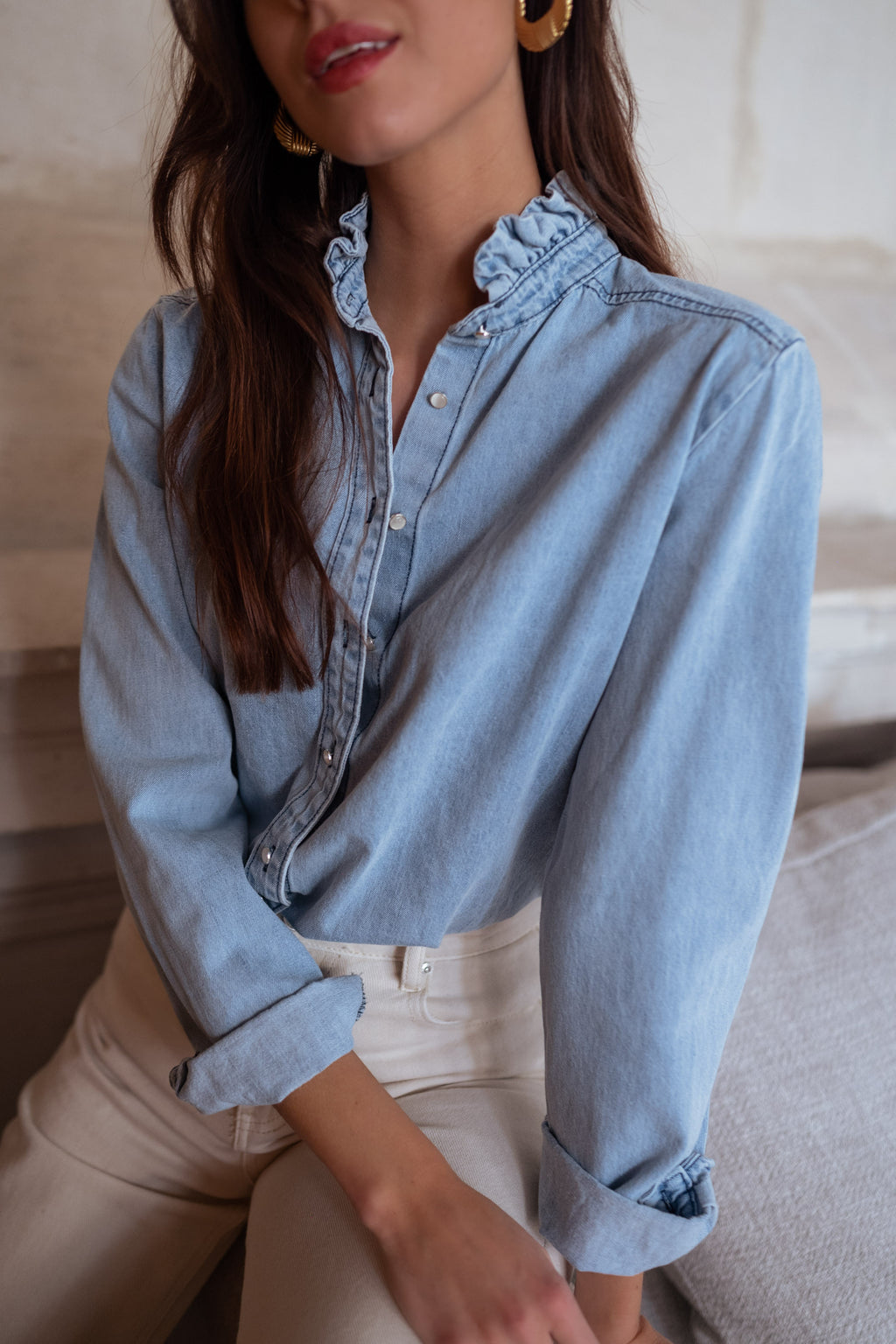 Candice shirt - Denim