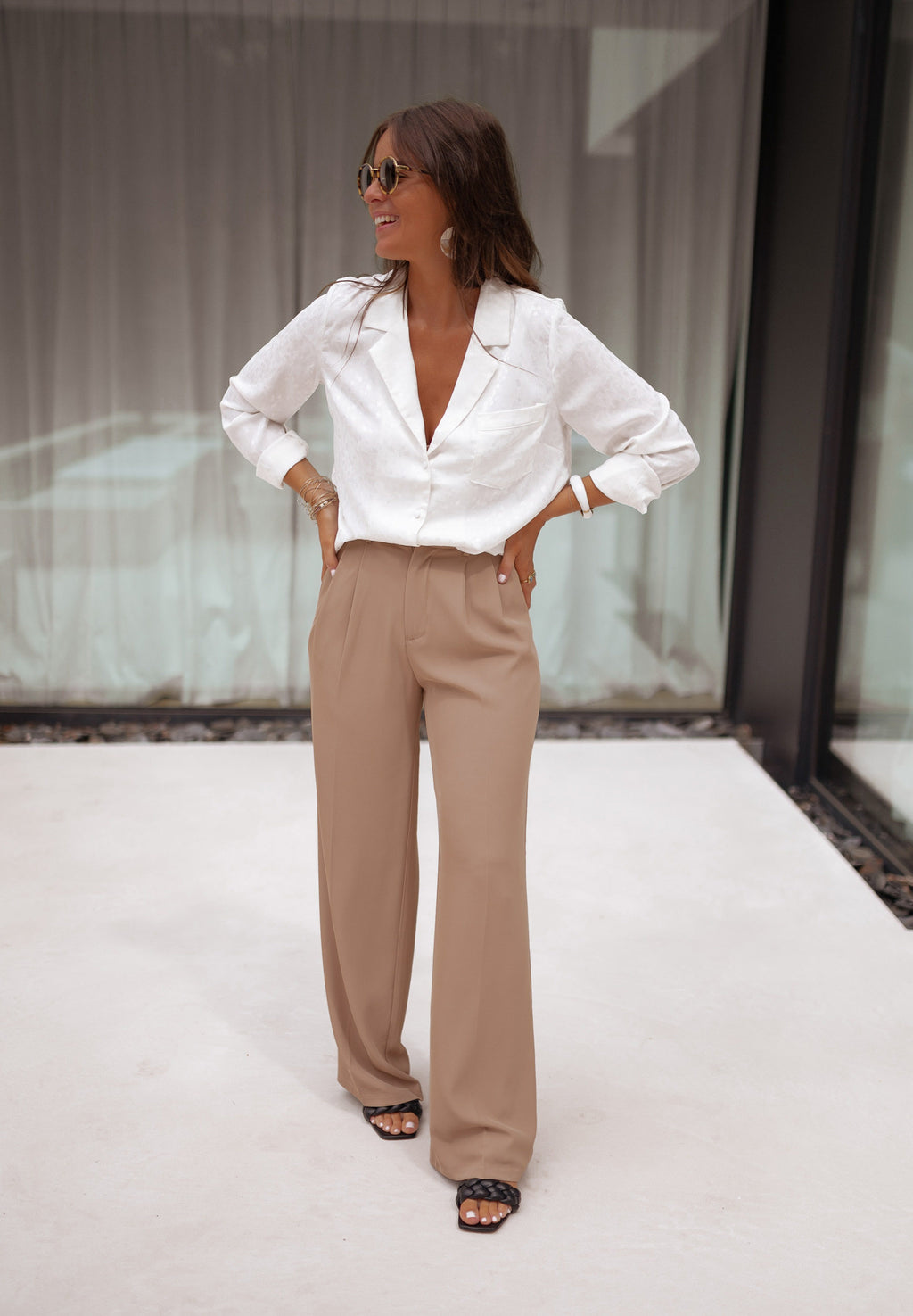 Pantalon Victor - beige