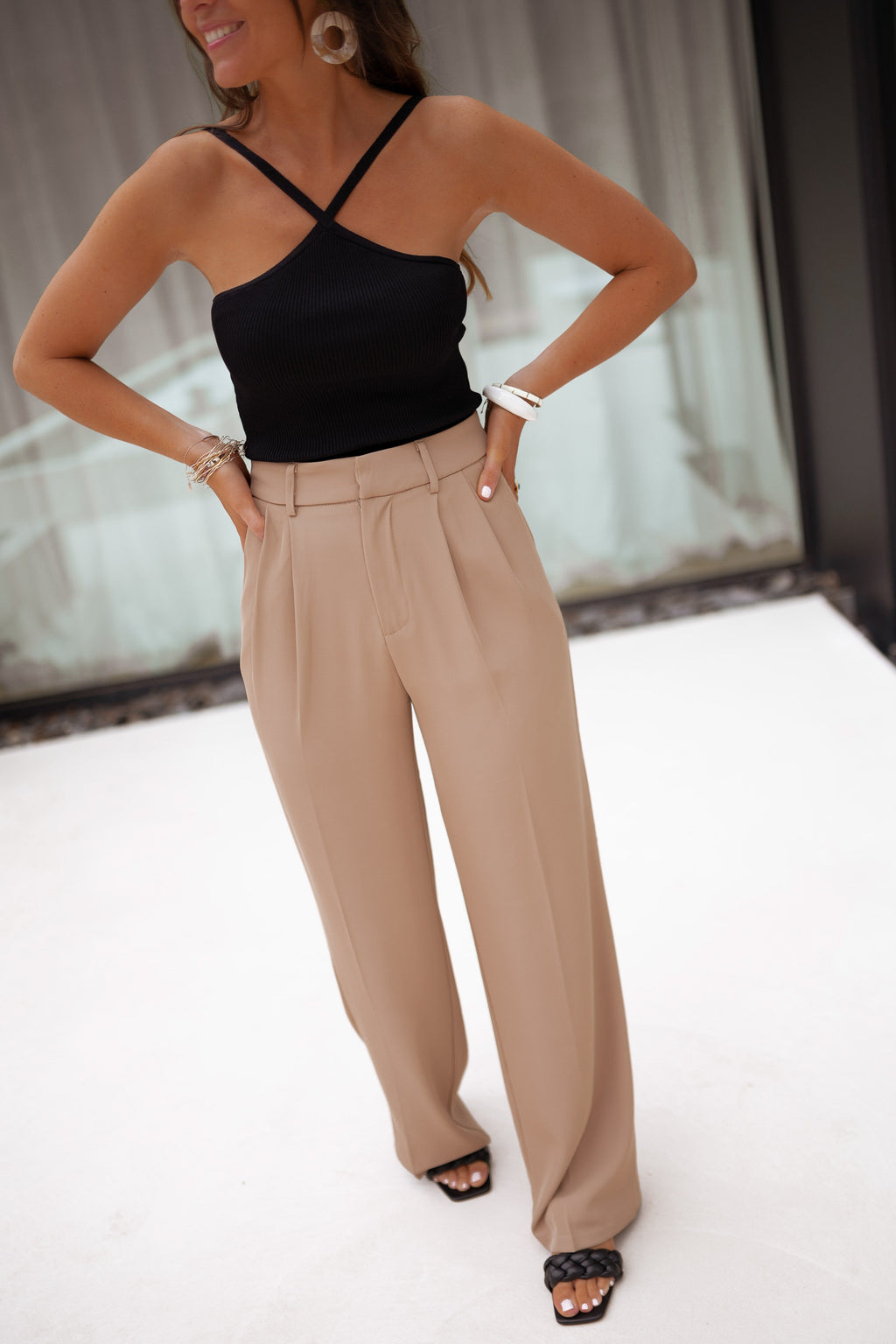 Pantalon Victor - beige