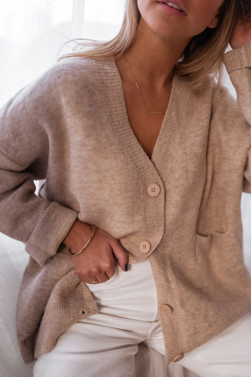 Villers Cardigan - beige